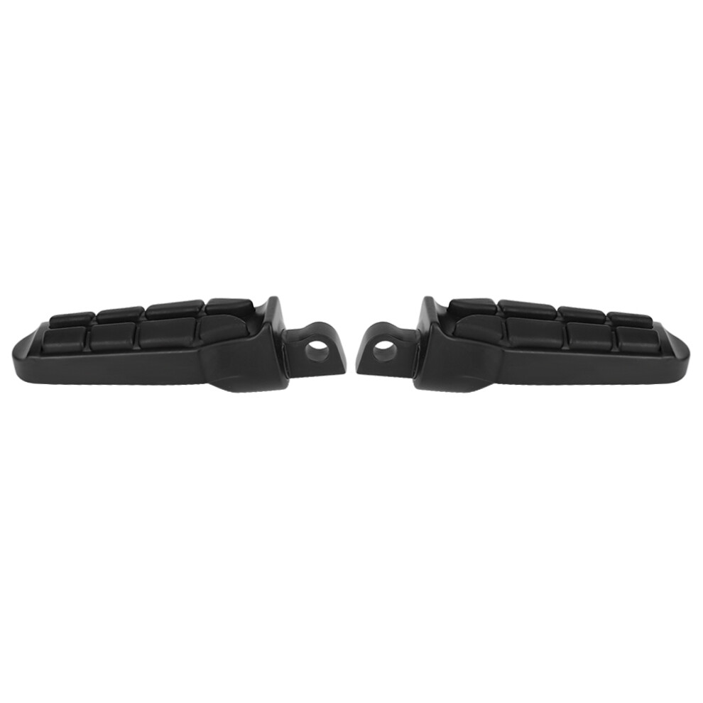 Aluminium Foot Pegs 1 Pair Male Mount Black 7293282554177