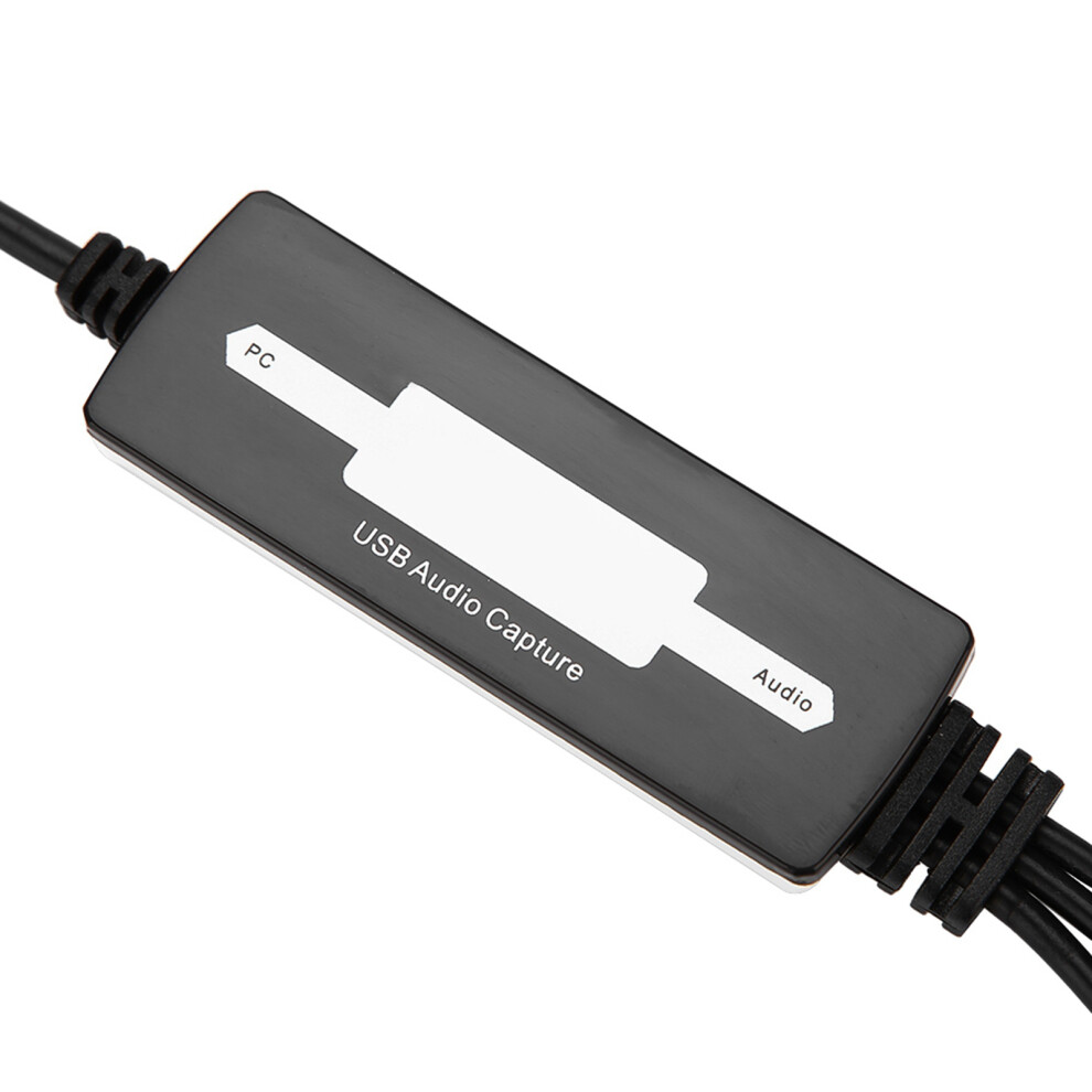 Usb Audio Capture Card, Supports Mp3/Wav, & 100Cm Black/White 8741392624901