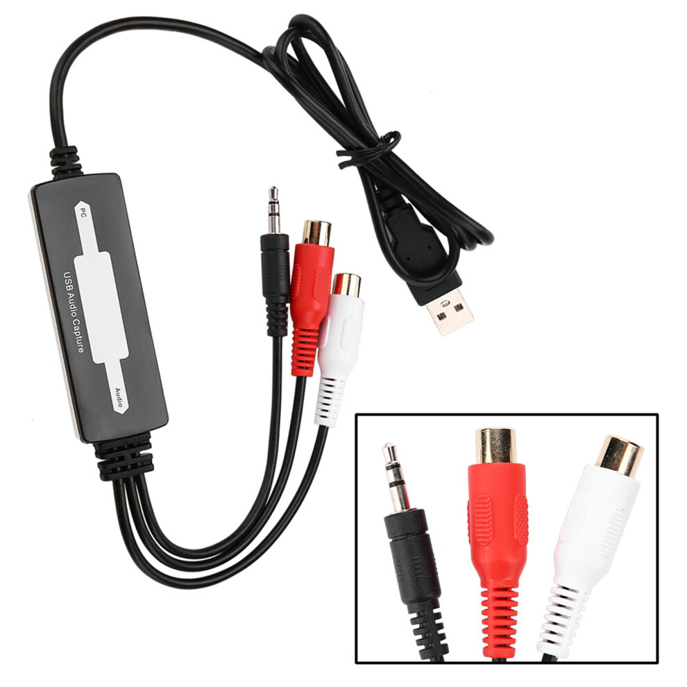 Usb Audio Recording Card For Vinyl To Wav 7340572222176