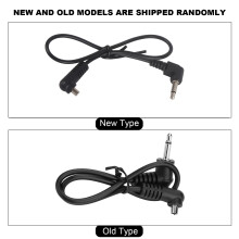 3.5mm Jack Flash Sync Cable with Screw Lock for Studio Flash PC