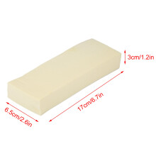 3Pcs PVA Car Cleaning Sponge Set, Absorbent, Reusable, Yellow