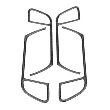 Carbon Fiber Inner Door Handle Frame Cover for Audi A4 B8 2009-2016