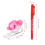 Golf Ball Line Marker with Pen, Durable Plastic, Red 3