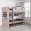 Seconique Hector 3ft Bunk Bed - Ash Grey 1