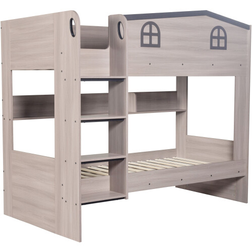 Seconique Hector 3ft Bunk Bed - Ash Grey 1