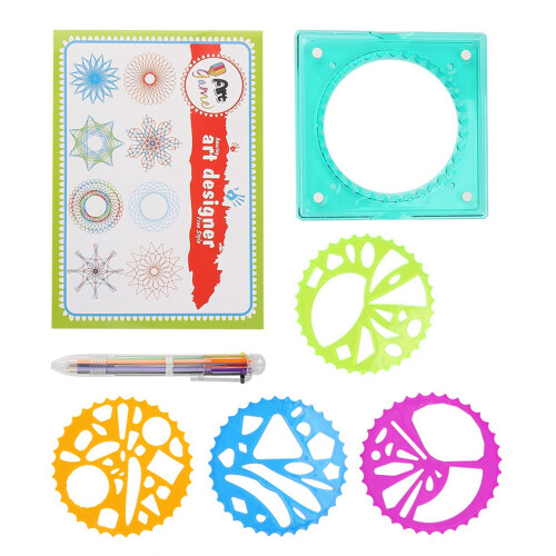 Creative Spiral Art Ruler for Kids