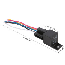 12V 40A Auto Relay 5-Pin Pack of 5