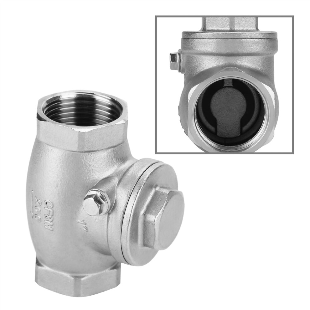 SS Check Valve 1" DN25 One Way Female