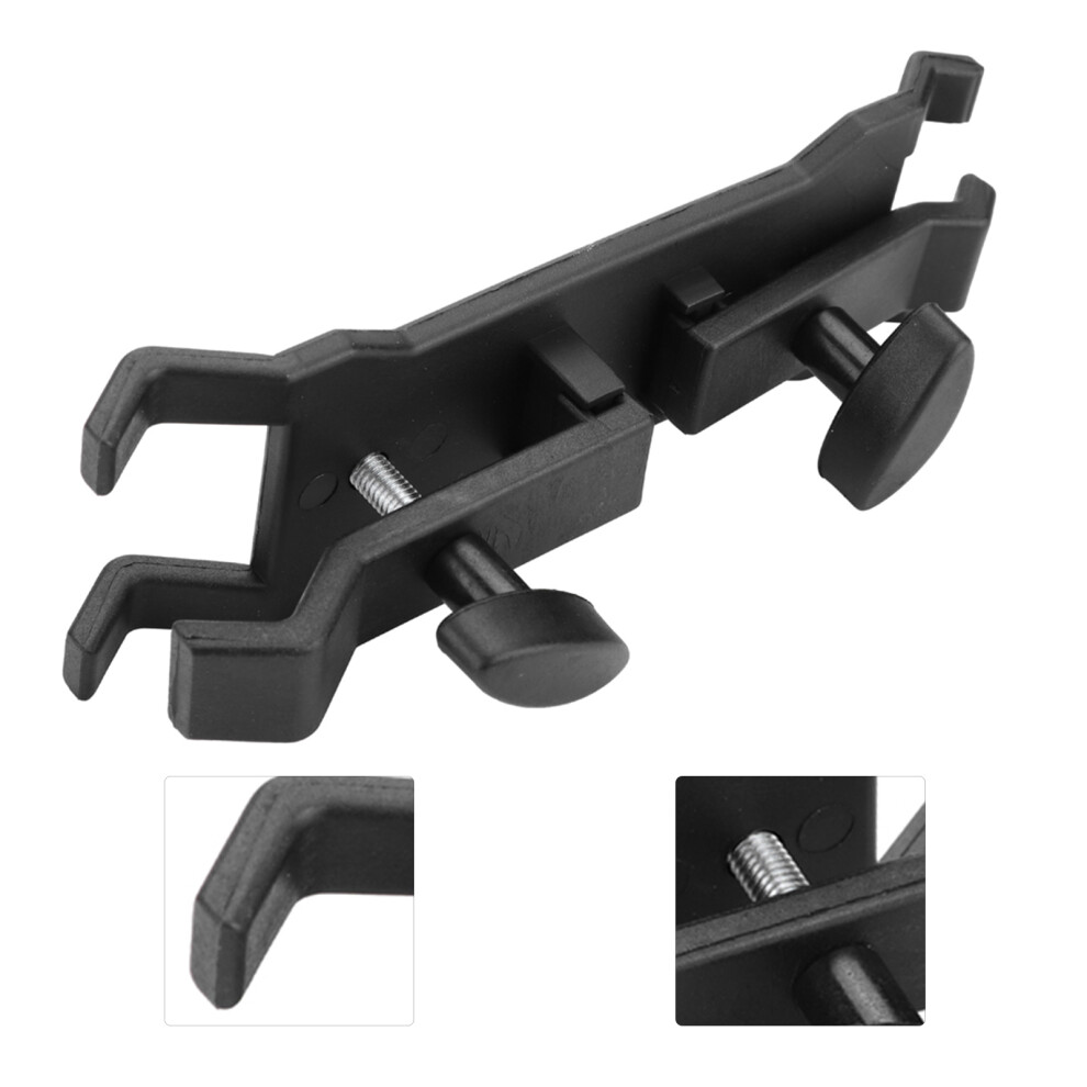 Outdoor Camera Tripod Umbrella Holder Clamp, 15X5cm Black 7891392629855