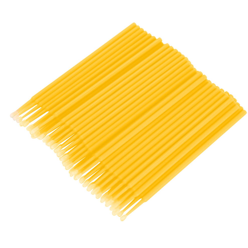 Light Disposable Eyelash Cotton Swabs 400Pcs, Rotary Dust-Proof Box