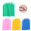 Disposable Eyelash Cotton Swabs 400pcs, Rotary Dust-proof Box 16