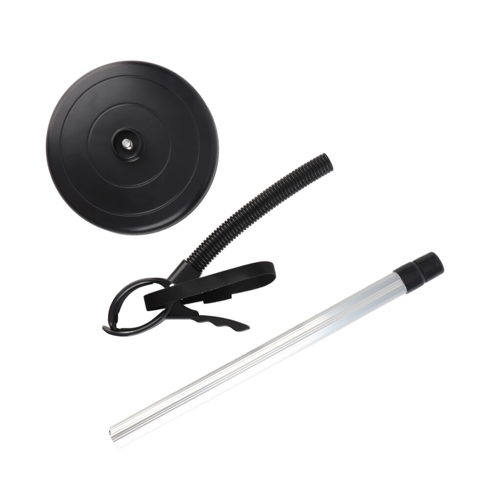 Adjustable Wall Mount Hair Dryer Holder with Sucking Cup Stand 67cm