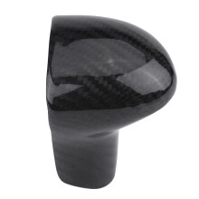 Carbon Fiber Gear Shift Knob Cover for Audi A4 A5 A6 A7 Q5 Q7 Black