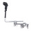 Secure Grip Drum Microphone Clamp Provides Stable Positioning on 1