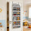 Multiple Functional Door Hanging Planners 5 Rank 10 Pocket-Gray 5