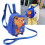 Baby-Sicherheitsrucksack, Cartoon-Motiv, rot 1