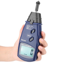18mm LCD Digital Tachometer SM6236E Laser/Contact Rotation Meter 5 Digits