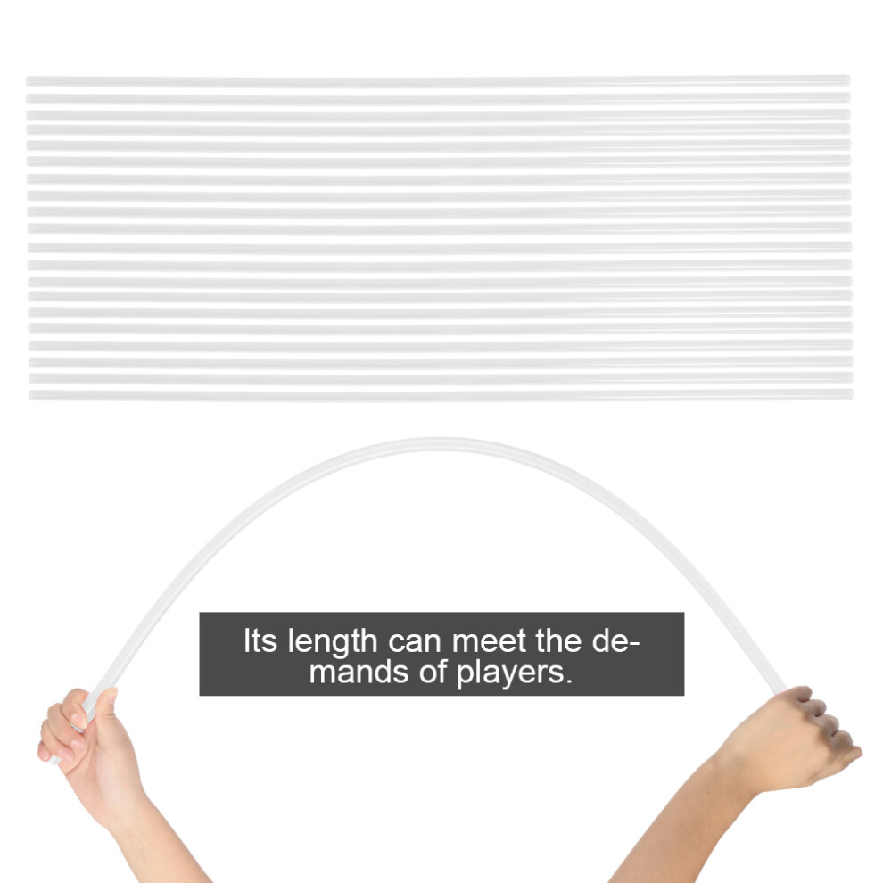 20 Pack 1M Rigid Acrylic Tube 14Mm X 10Mm 7340572956088