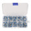 10V Blue White Variable Resistors 100Pcs Trimmer Pot for Electronics RM065 4