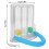 Breathing Trainer Vital Capacity Exercise Instrument PVC Durable 2