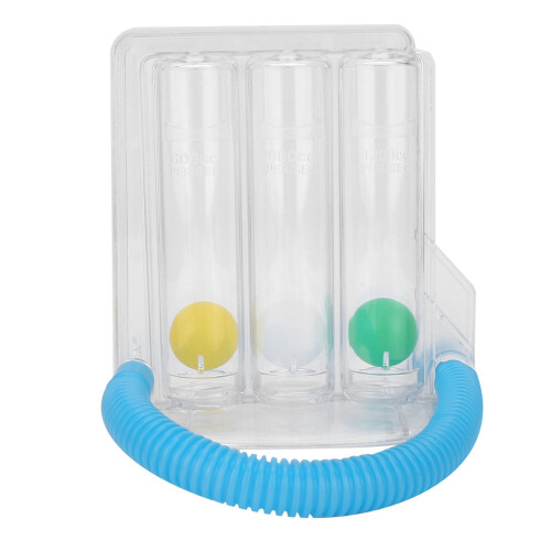 Breathing Trainer Vital Capacity Exercise Instrument PVC Durable 2