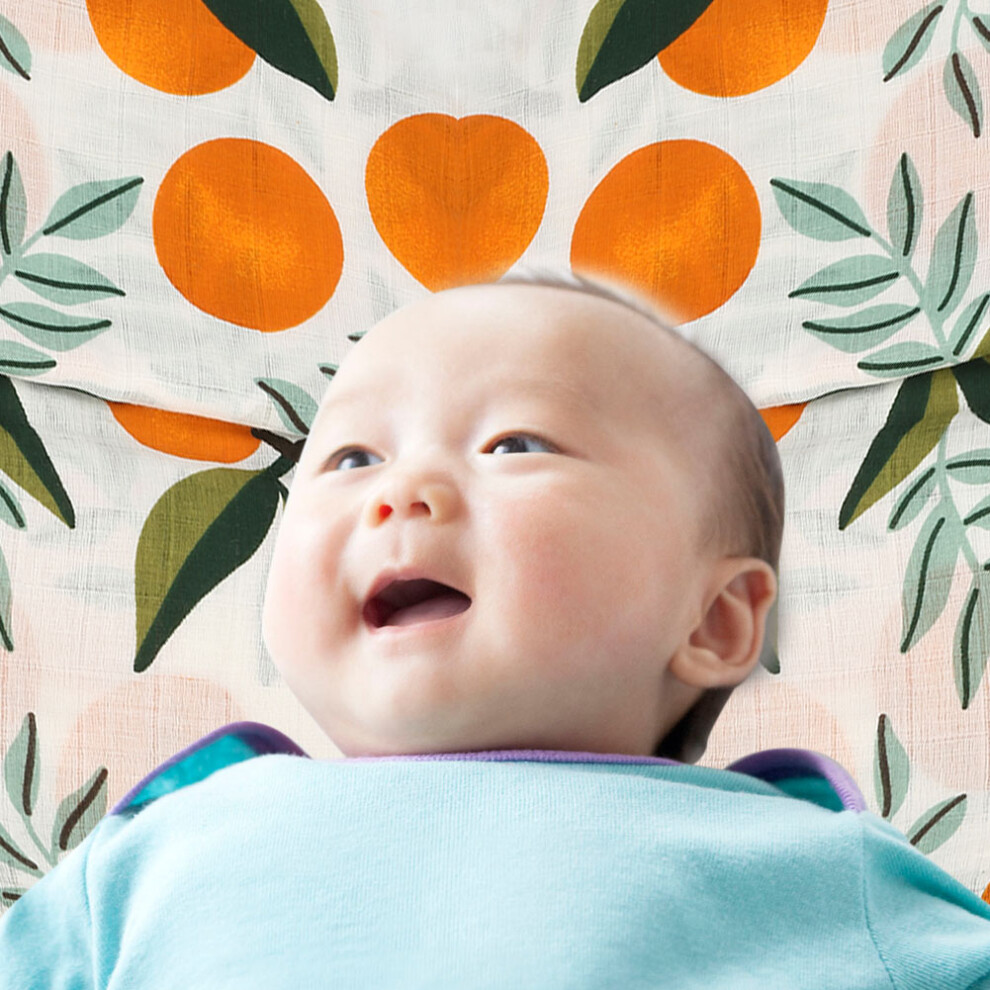Breathable Newborn Muslin Swaddle Blanket Baby Infant 120x120cm