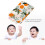 Newborn Swaddle Blanket 120x120 8