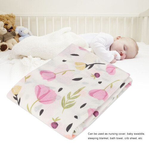 Breathable Baby Muslin Blanket 120cm