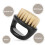 Black Bristle Beard Brush for Grooming & Styling, 6.5cm Diameter 11