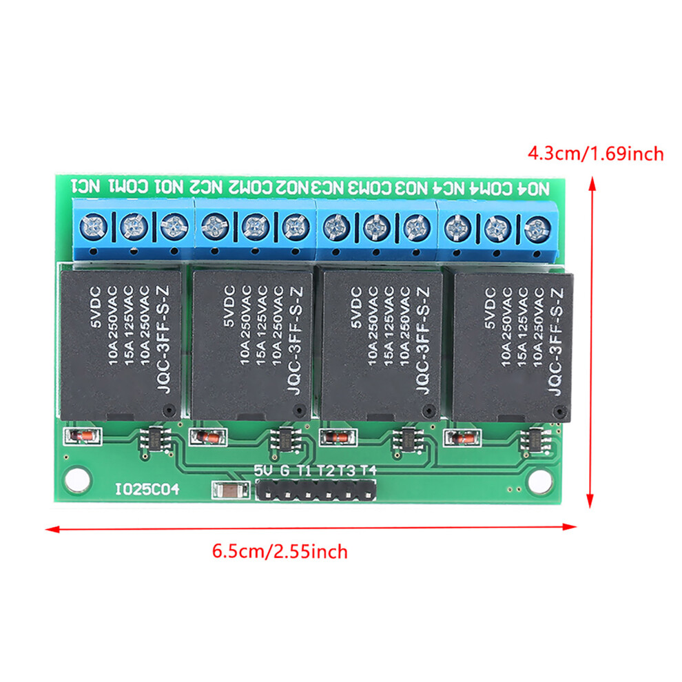 4 Ch 5V Bistable Relay Latch Module