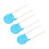 20pcs 20KV 1nF Blue Ceramic Capacitors Kit for High Voltage Electronics 14