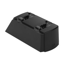 2-in-1 USB Dual Charging Dock for PS4 Handles with LED Light, Black