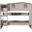 Seconique Hector Small Double Bunk Bed - Ash Grey 3