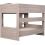 Seconique Hector Small Double Bunk Bed - Ash Grey 6