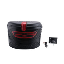 Storage basket for electric scooter front with lock for M365 foldable electric scooter for electric bicycle