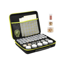 Zaadbewaarbox met 41 vakjes, stevige, zaadbestendige verpakking voor tuingroenten, planten, bloemen,