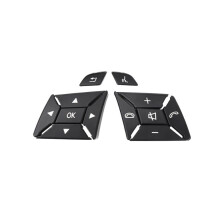 Ratt med multifunktionsknappar 1669052800 1669052900 för GL ML-Klass W166 W292 Svart