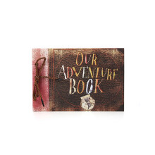 B Scrapbook fotoalbum, Ons Avonturenboek scrapbook, hardcover reisalbum voor jubileum, bruiloft, reis