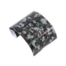 1 rulle kamouflage-bilklistermärken, kolfibermotorcykel PVC-vinyl arméklistermärken, CAMO Woodland Camouflage-klistermärken,