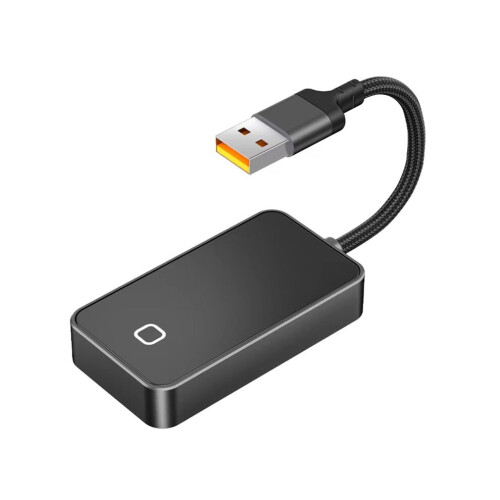 C3 Wireless CarPlay Android Auto Adapter 2-in-1, Compatible with Wired CarPlay and Android Auto Vehicles