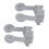 2 PT-31 Plasma Cutter Roller Guides, Wheel Spacers, Circle, Compass, Spacers, Suitable for Touch Arc 2