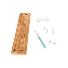 Boekbindsets voor junk journals, boekbindaccessoires, boekbindgereedschapset met rechte en gebogen naalden