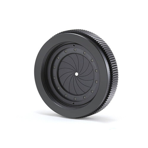 1.5-25 mm Manual Aperture, Adjustable Mechanical Iris Diaphragm, Iris Diaphragm for Digital Camera Microscope