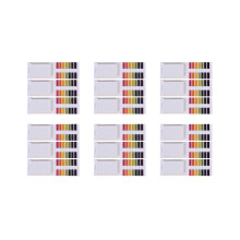 18-piece set of 240 strips each of Professional pH 1-14 litmus paper pH test strips for water, cosmetics, and soil, with control card