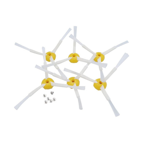 12 Replacement Side Brushes for 500, 600 and 700 Series - Includes Screws and Screwdriver 1