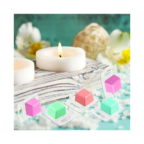 100-pack wax casting plastic wax clamshell container mold candle mold for DIY soap making 1