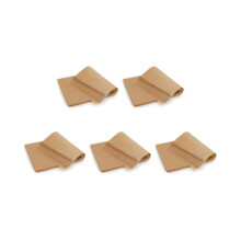 1000 stuks siliconen bakpapier, antiaanbak bakpapier, geschikt voor bakken, airfryen, cakes, koekjes,