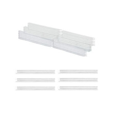 10000 Stück MicroTag GunFastener Kit für Feine StitchTagGun 0,5 cm -Tag-Widerhakenaufsatz für Kleidung Feines Tag Weiß