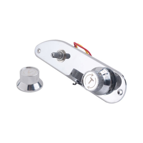 Chrome Control Plate for Genuine 51 P Bass Guitar 1