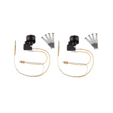 2 Stück Thermoelement und Neigungsschalter, Geeignet für Terrassenheizer im Freien, Geeignetes Winter-Thermoelement-Sensor-Kit